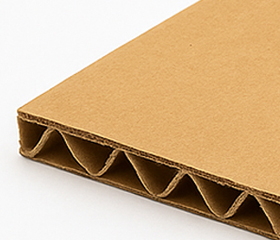 Cardboard design resources - a flute cardboard