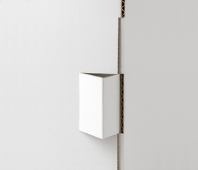 Cardboard design resources- locking tab